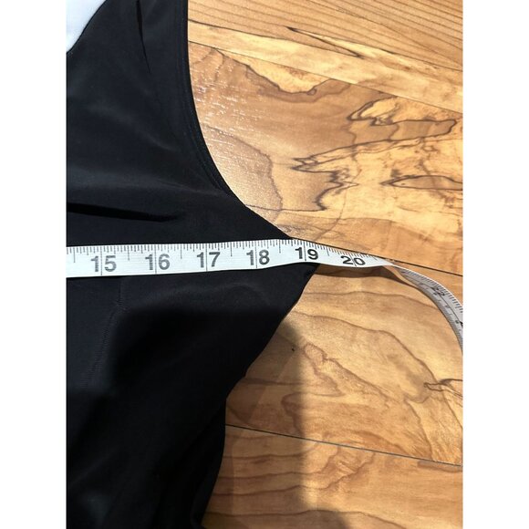 Chaps Black & White Sleeveless Dress – Size XL‎ - Picture 4 of 6